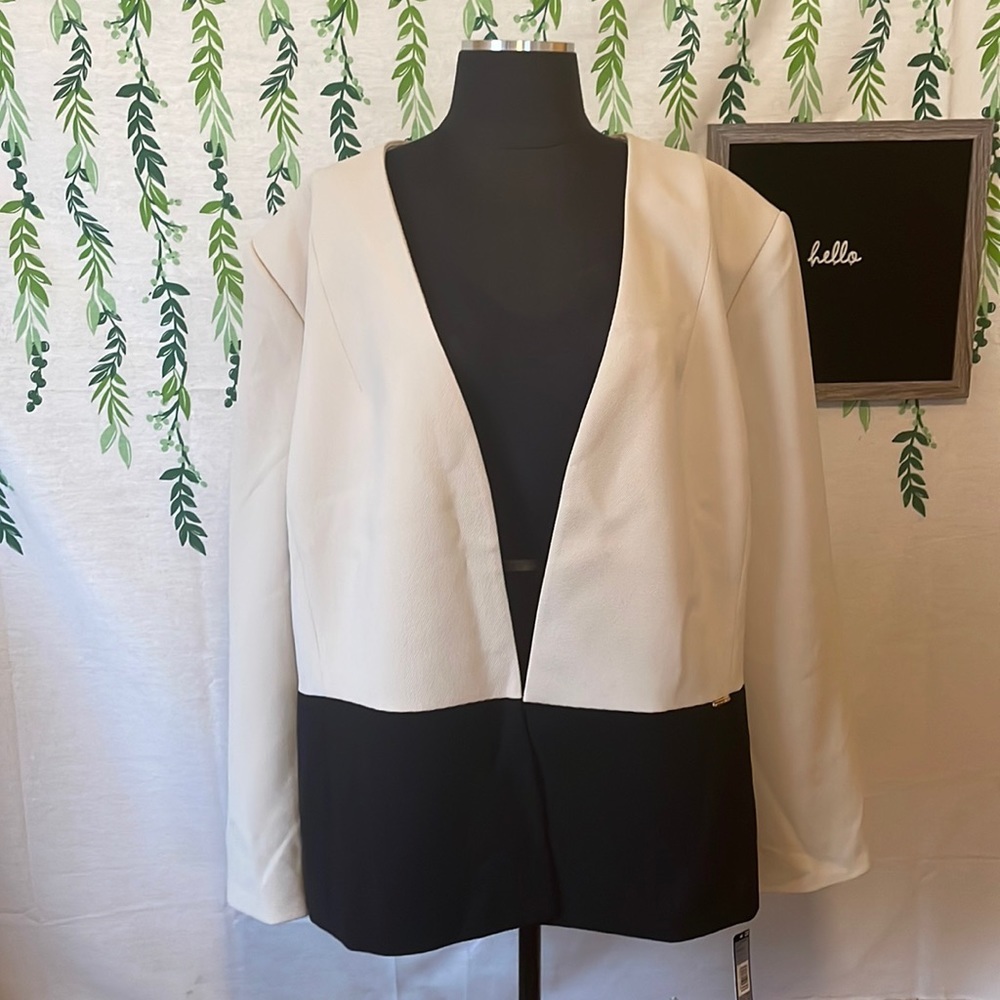 NWT PLUS SIZE Tahari Multicolor Suit Jacket A5